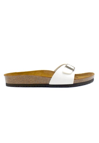 SoleSimple white Lyon - White Sandals & Flip Flops 7B807SH4E8CB13GS_1