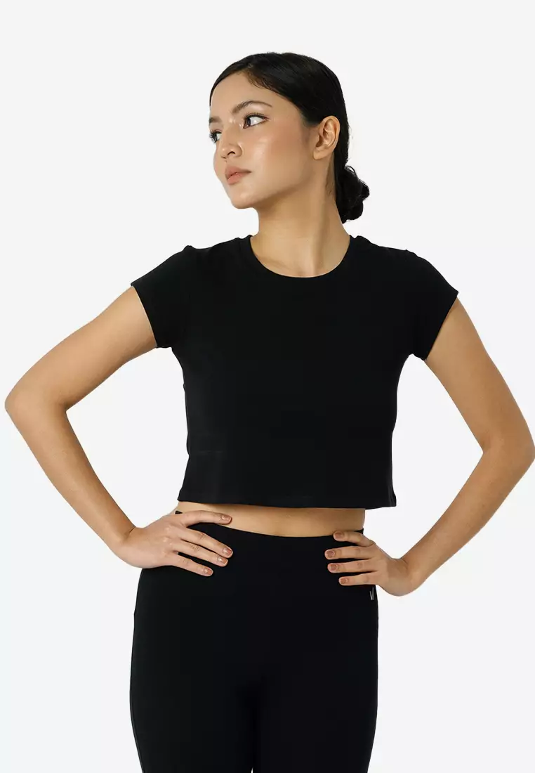 Daily Mid Tee - Onyx