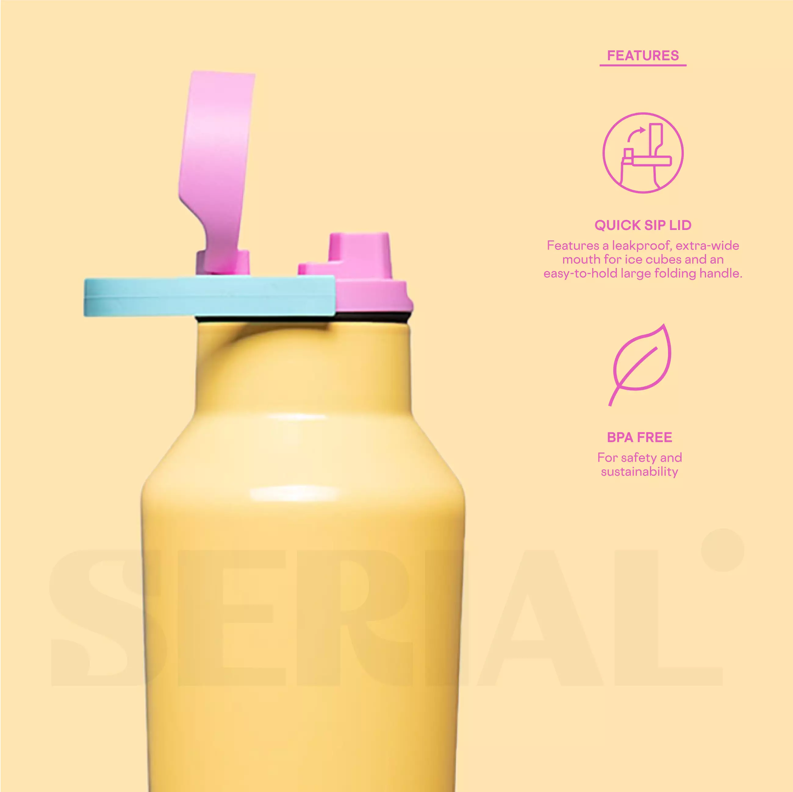 CORKCICLE Sport Canteen 20oz - Toucan Jams