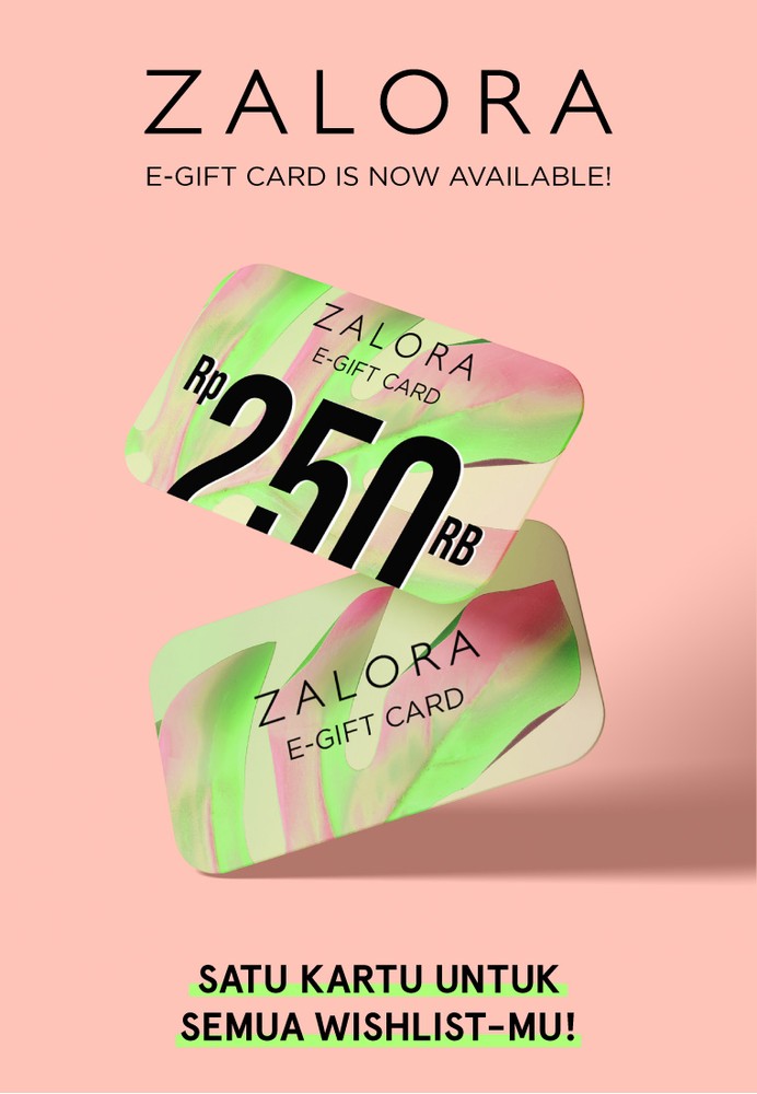 Jual ZALORA Zalora EGift Voucher 250.000 Original ZALORA Indonesia