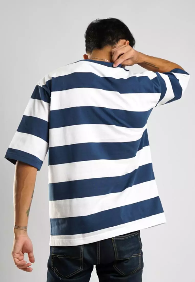 MATSUDA Kaos Oversize 20s Stripe Heavyweight Maebashi