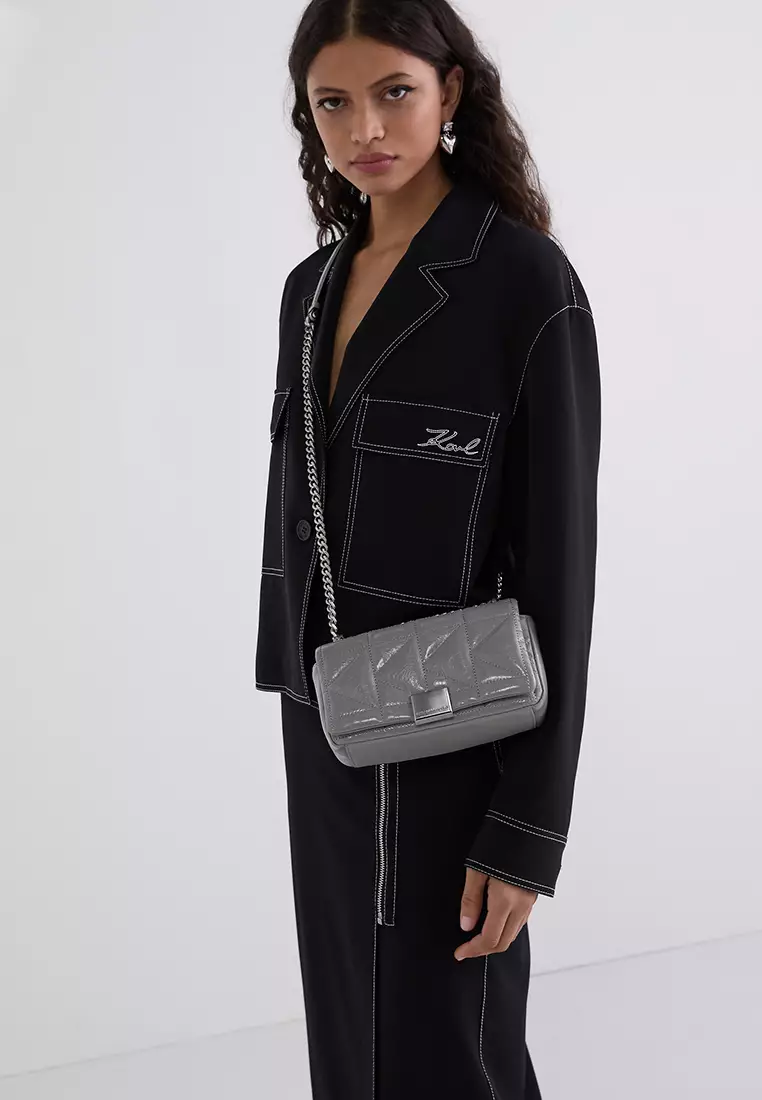 K/Kuilt Shiny Small Crossbody Bag