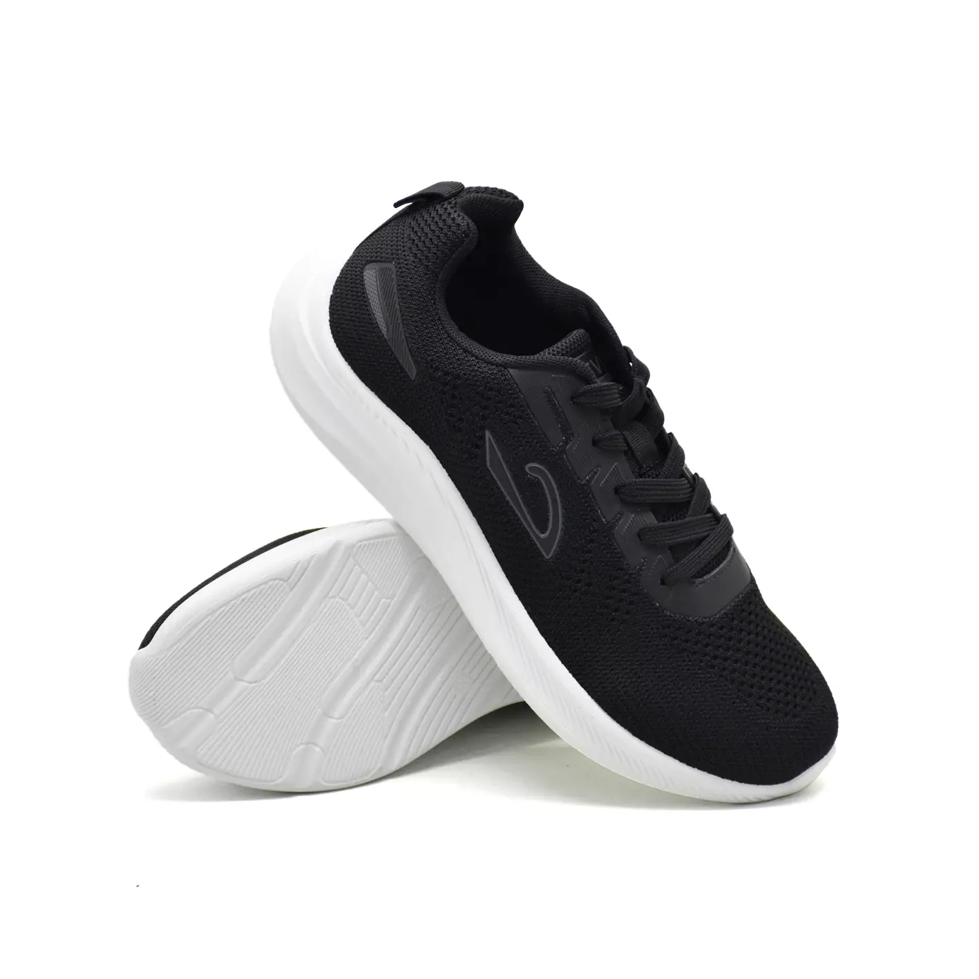 Carvil Sepatu Pria Smuller-LM Black/White