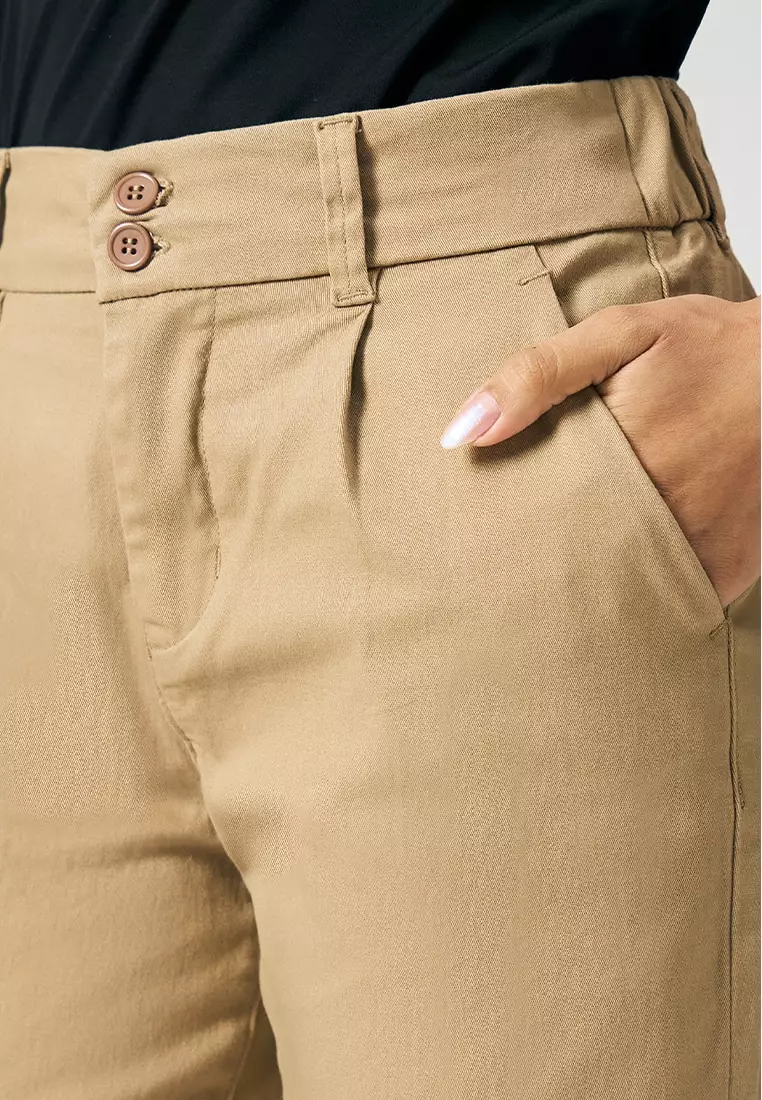 O.O.O. Stretch High Waist Trousers