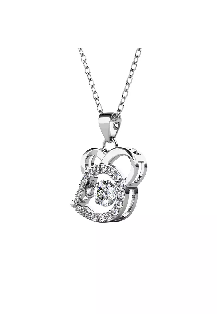 Dancing Shio Pendant Rat ( Tikus ) - Kalung Crystal Swarovski by Her Jewellery