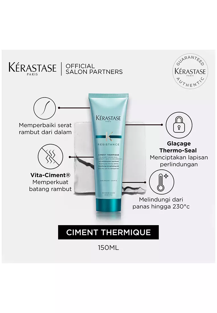 Kerastase Ciment Thermique 150ml Serum Rambut Rapuh