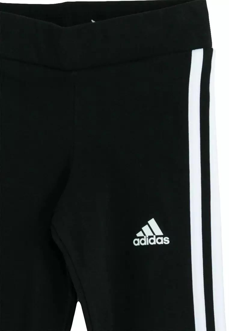 Adidas 3 stripe cotton leggings best sale