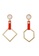 A-Excellence gold Dual Styles Long Drop Earrings C2FEAACD27B6B4GS_1