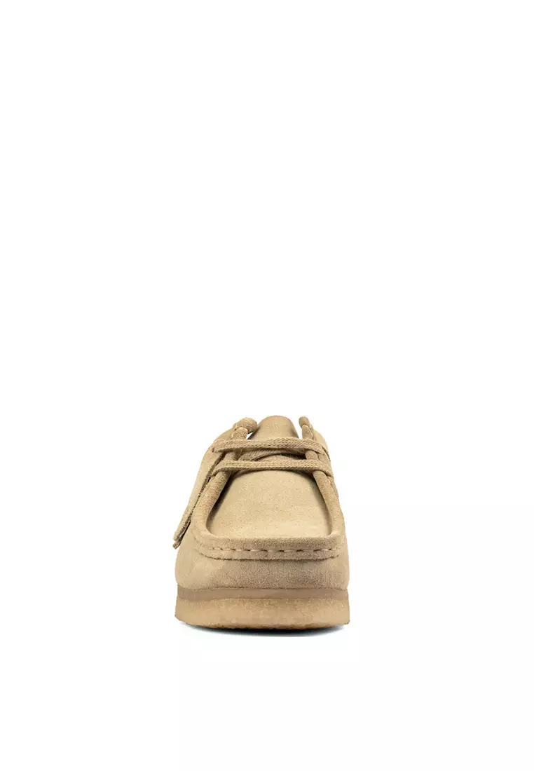 Womens Wallabee. Moccasins - Maple Suede