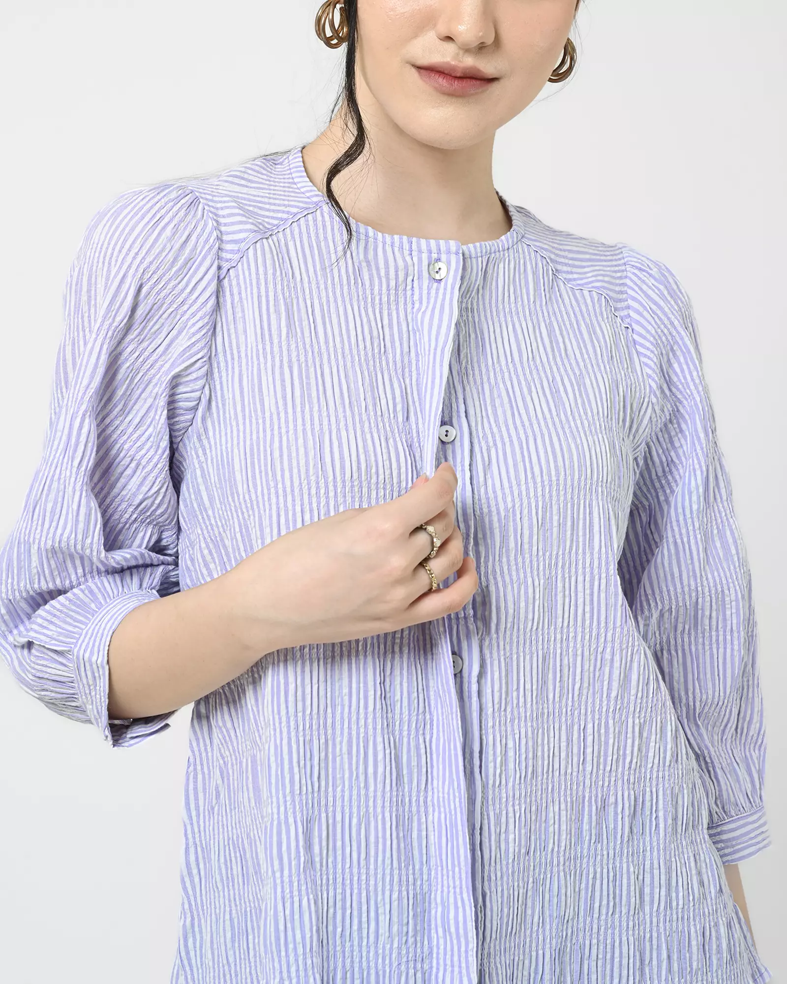 Geulis.id DILINA BLOUSE - Lilac