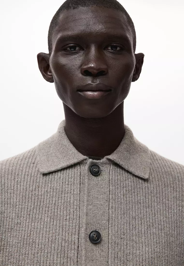 Ribbed Knit Cardigan