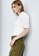 iROO white Basic Knit Top With Puff Sleeves 2AC6EAA699BC22GS_3