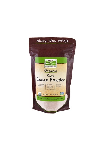 Now Foods Now Foods, Real Food, Organic Raw Cacao Powder, 12 oz (340 g) C93A5ES0DB819EGS_1