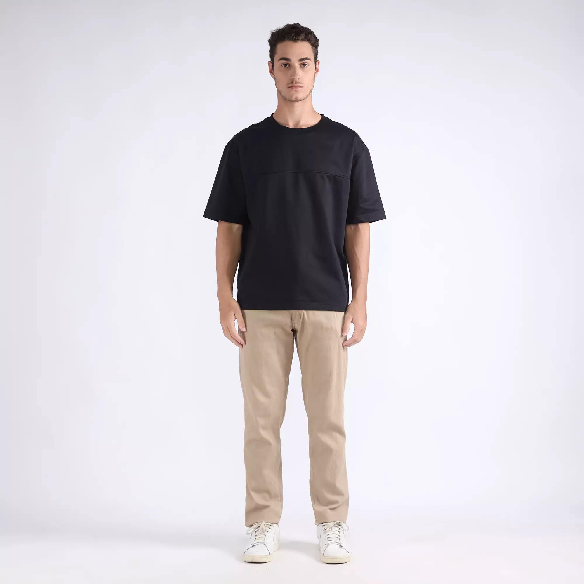 FACILITY by LARUSSO - Daze Boxy Tee - Jet Black