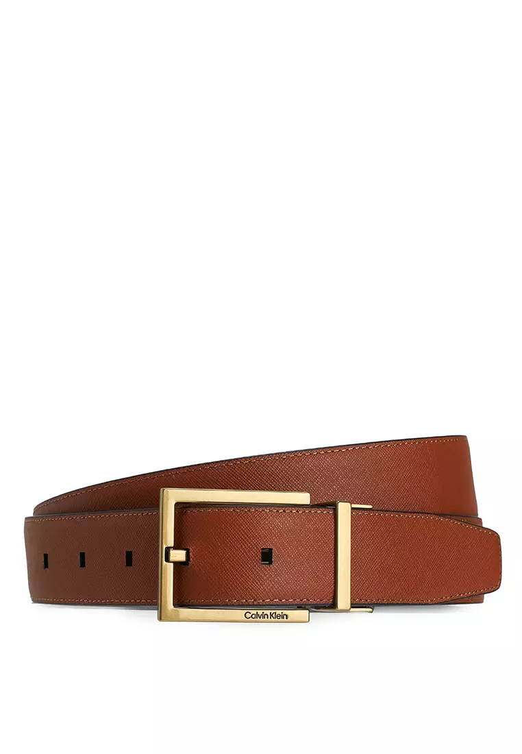 Buy Calvin Klein Square Buckle Smooth 32MM Reversible Belt