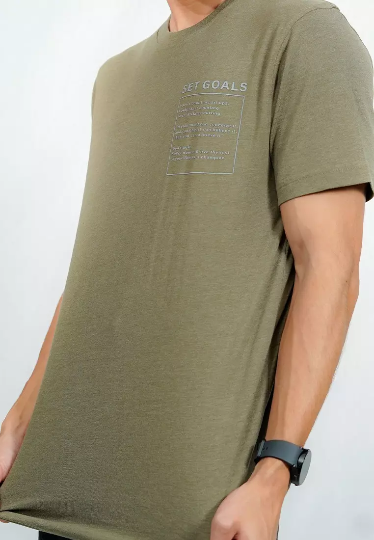 Natural Softness Tritoni Graphic Cotton Tee