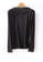 Twenty Eight Shoes black VANSA V-neck Mercerized Cotton Long-sleeved T-Shirt VCW-Ts0001V 3815CAA9F54B90GS_2