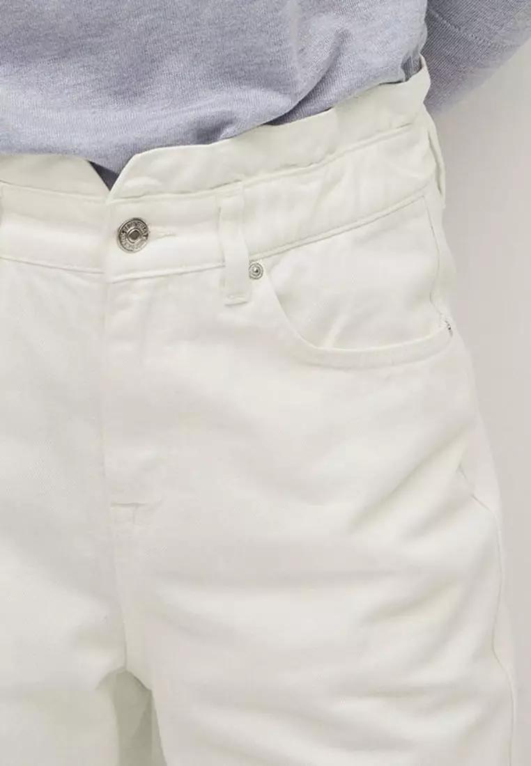 Waist Straight Slouchy Jeans