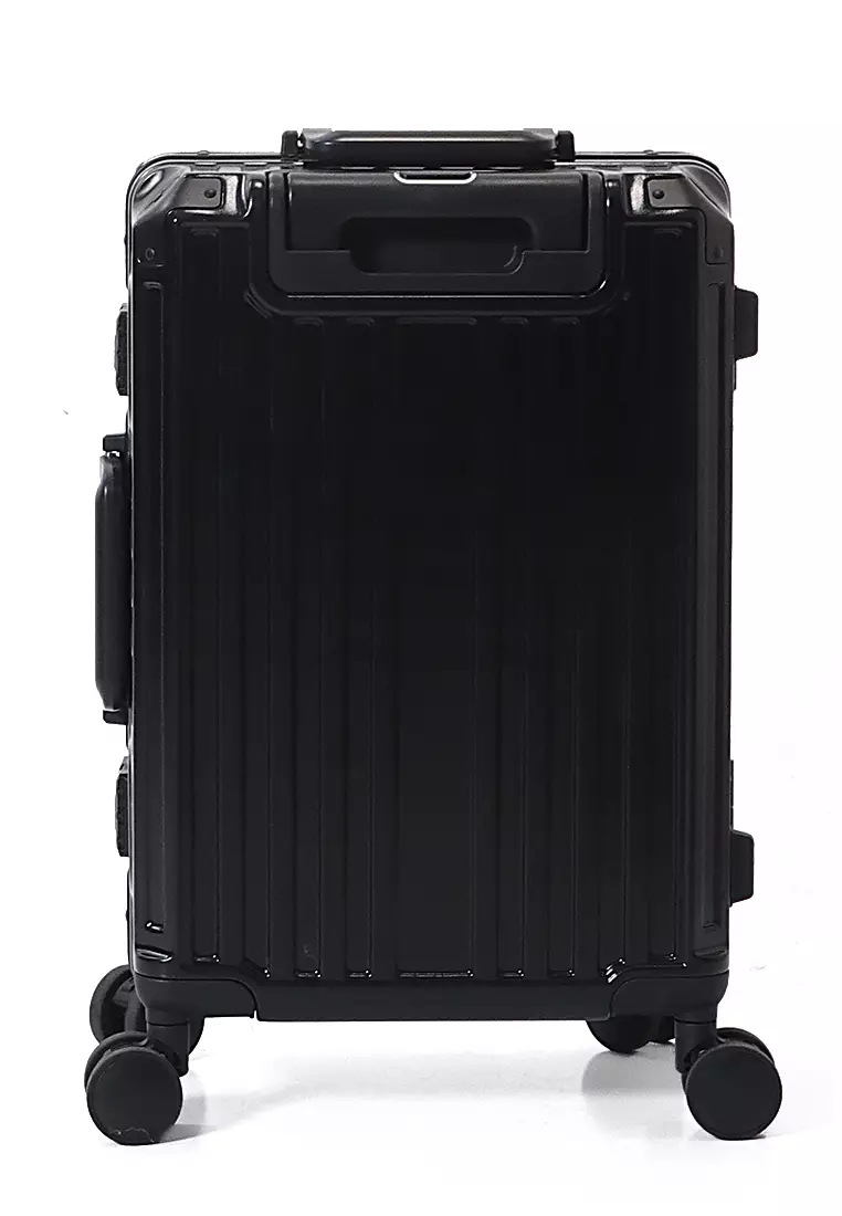 Belinda Koper Hardcase Size 20 Inch Suitcase Unisex TSA Lock Material Polycarbonate ORIGINAL - Black
