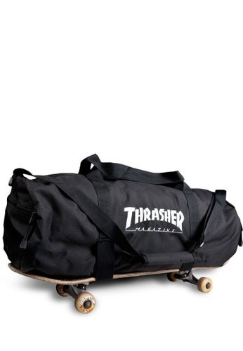 THRASHER black Thrasher Skatebag Duffel Black B64BCAC34D7C11GS_1