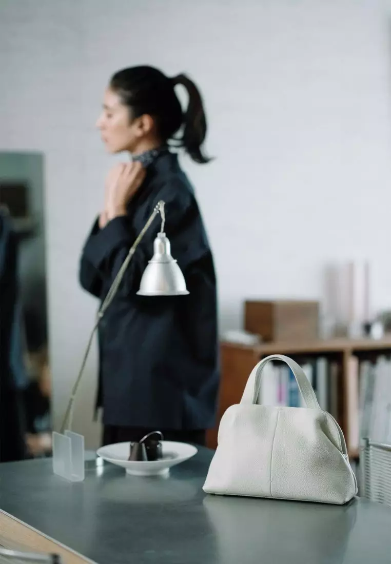 PAVE PETIT BAG misty white