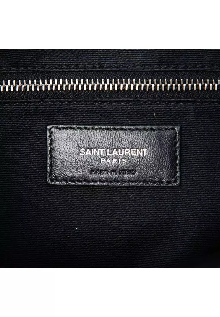 Pre-Loved Saint Laurent Small Matelasse Calfskin Loulou Bowling Bag