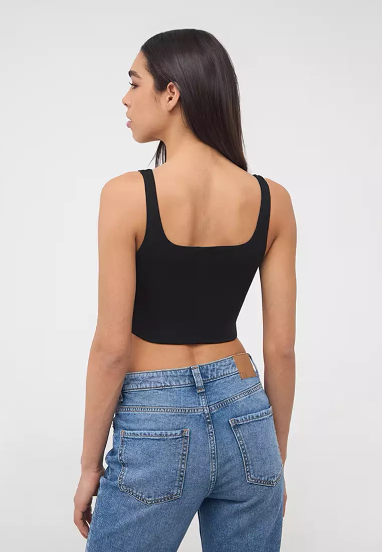 Square Neckline Top For Women