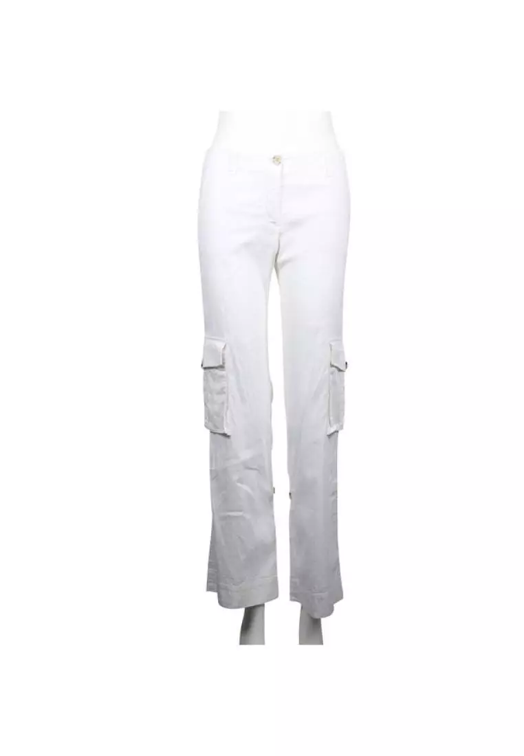 White on sale designer pants