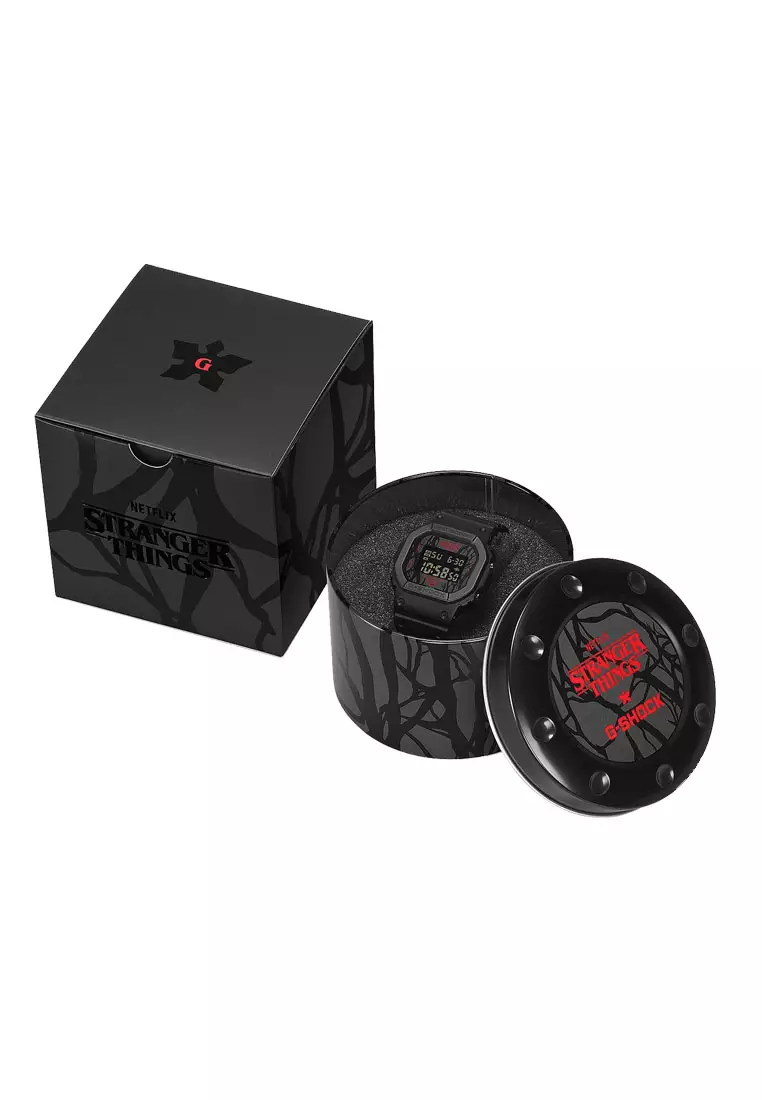 G-shock "Stranger Things" Digital Watch DW-5600STT-1DR