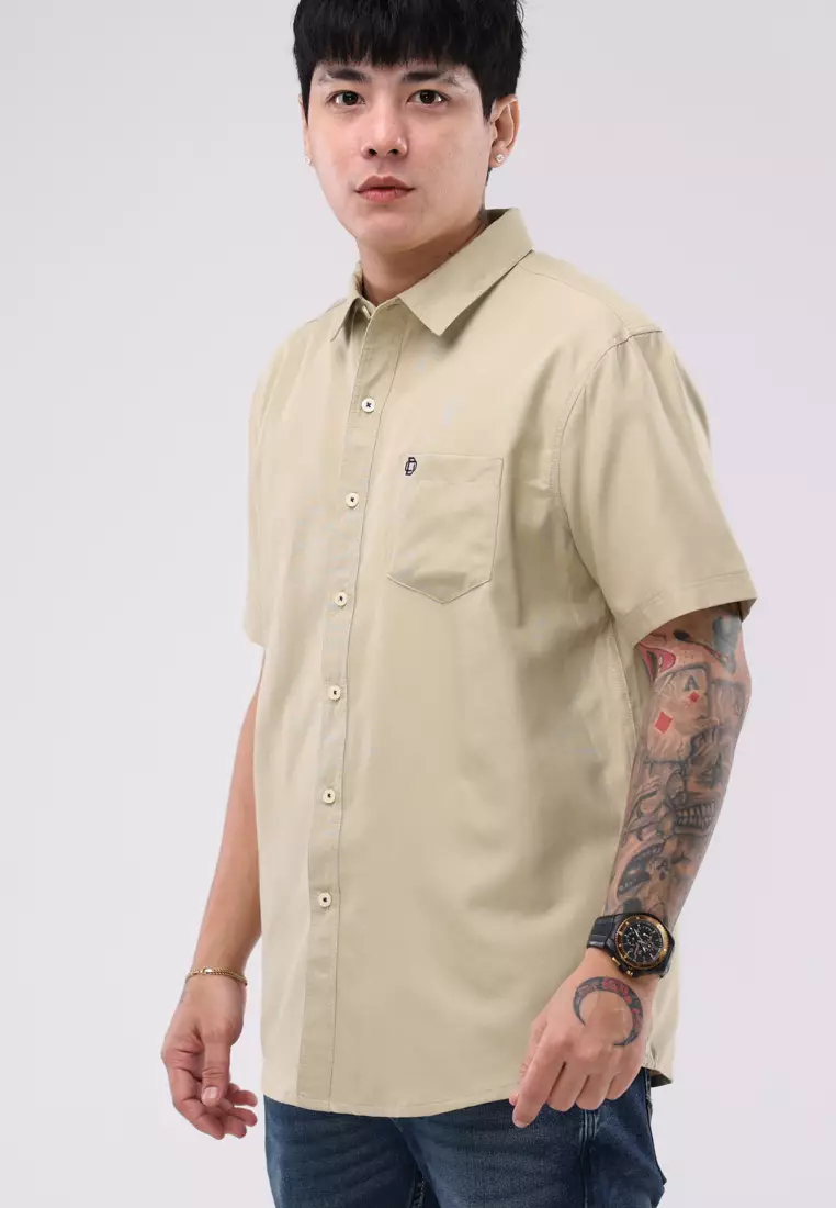Woven Polo Short Sleeve