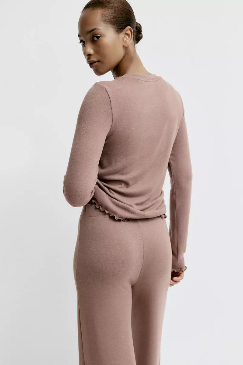 Brushed jersey pyjamas