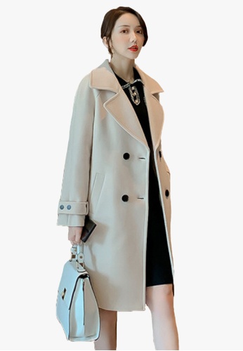 Winter lapel coat