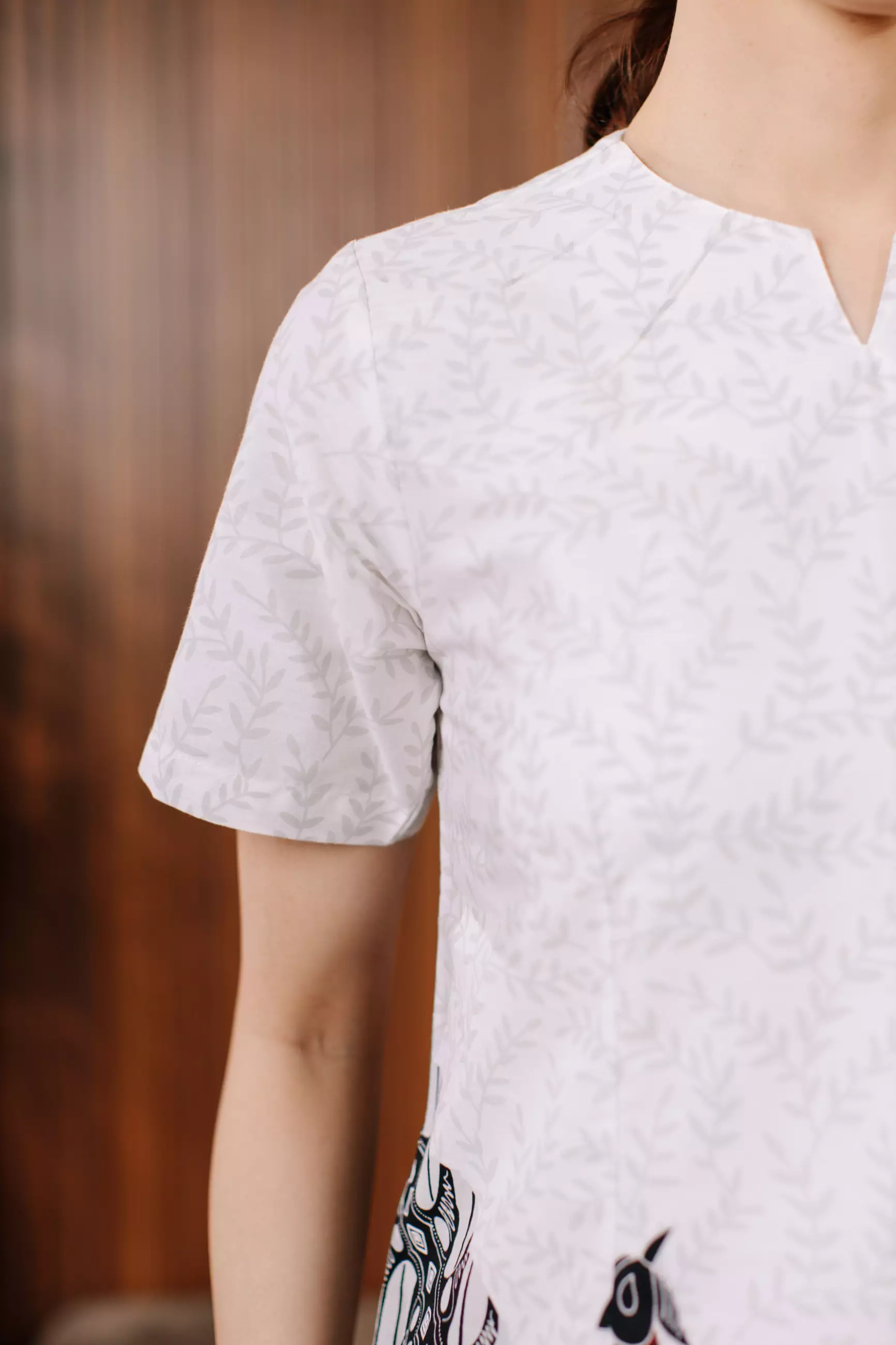 Myra White Dress Wanita