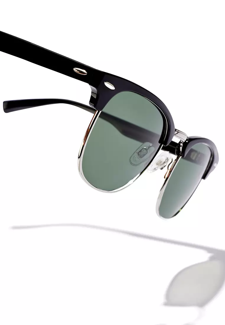 HAWKERS Classic Bold Polarized Carey Green Sunglasses For Men And Women, Unisex. Official Product Designed In Spain