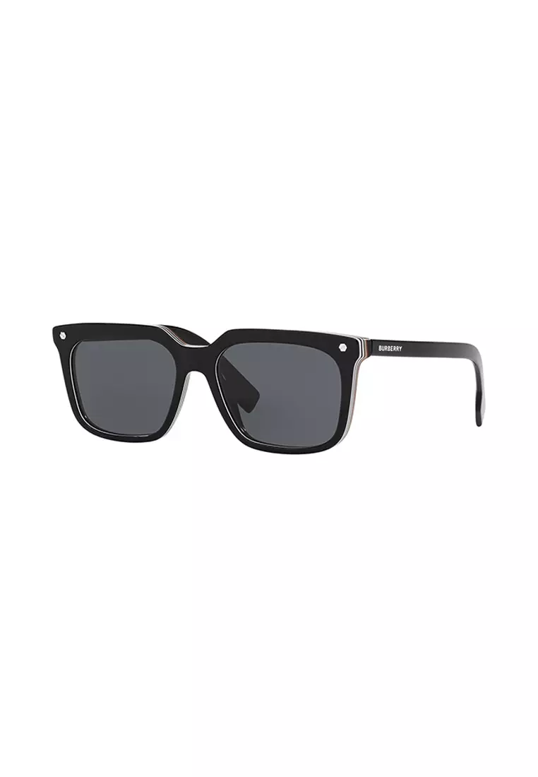 Burberry men's square frame sunglasses top