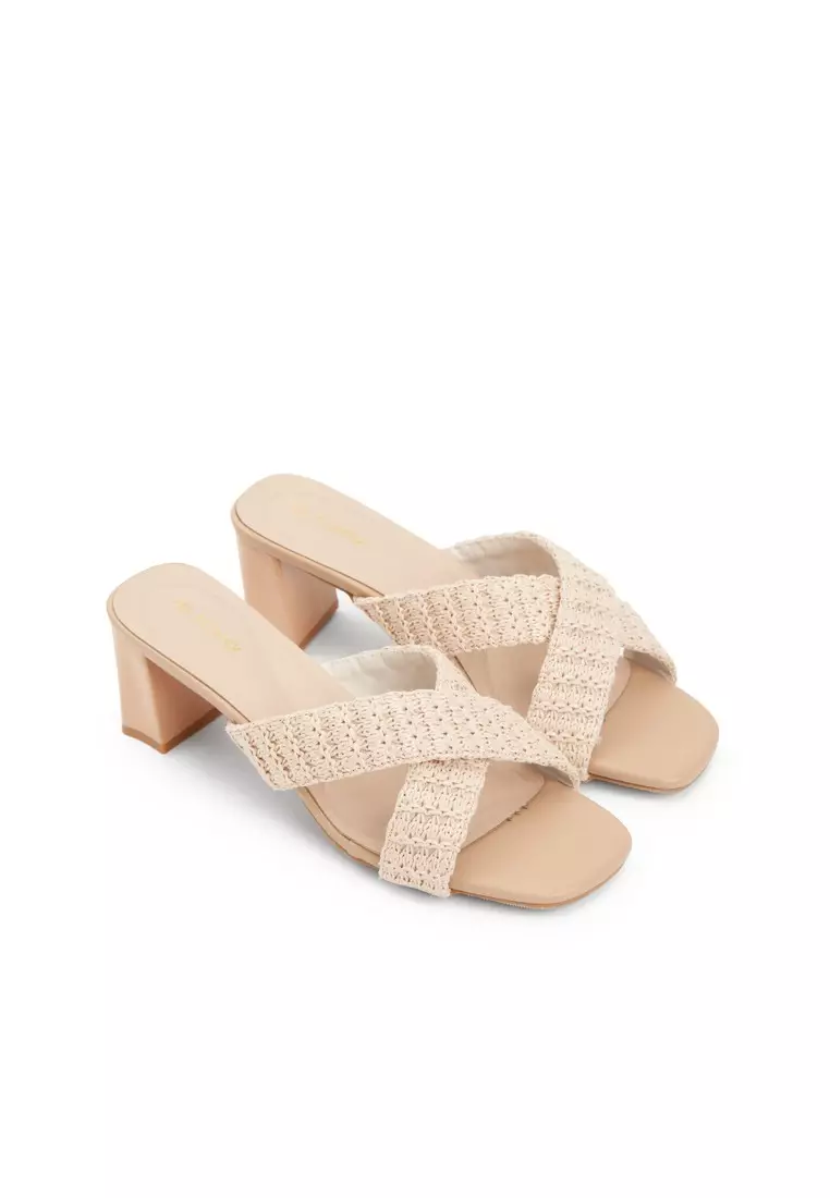 Criss-Cross Weave Sandals