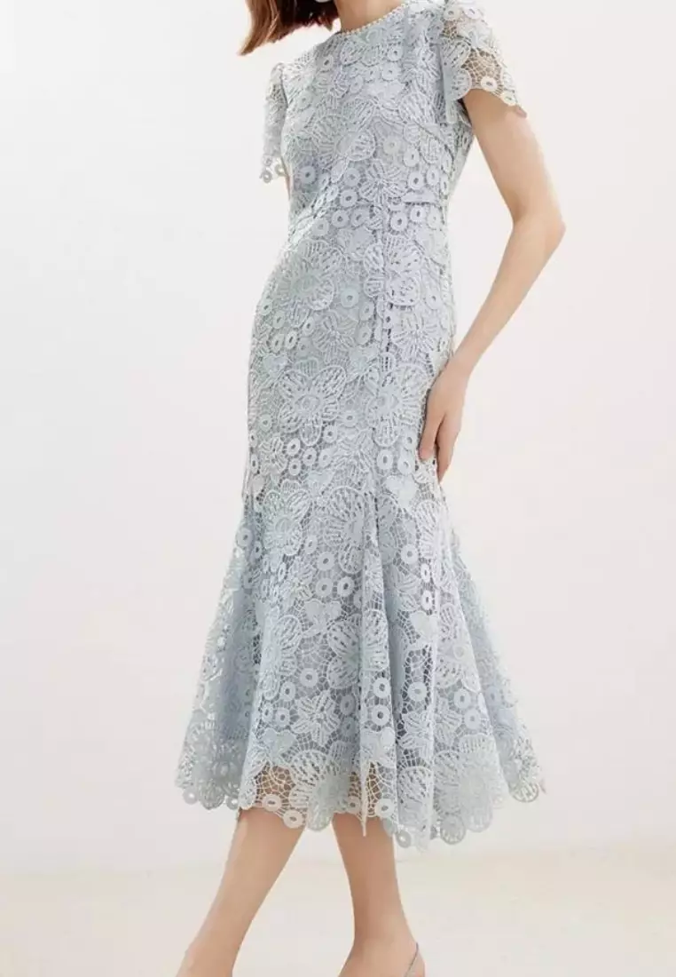 French-style new lace dress CA26022405BL