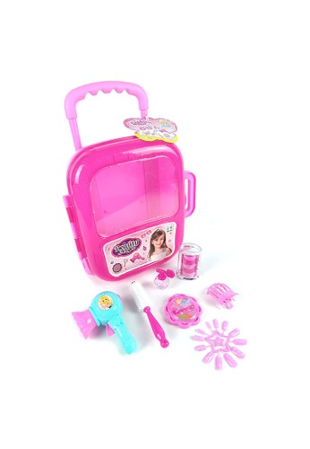 Jual Happy Toon Beauty Angel Make Up Trolley Mainan Make Up Tas Troli Nb 04132 Original Zalora Indonesia