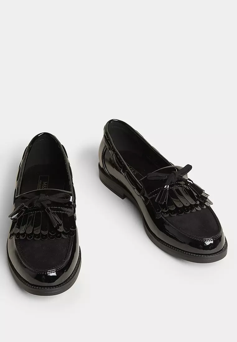 Tassel Bow Loafers
