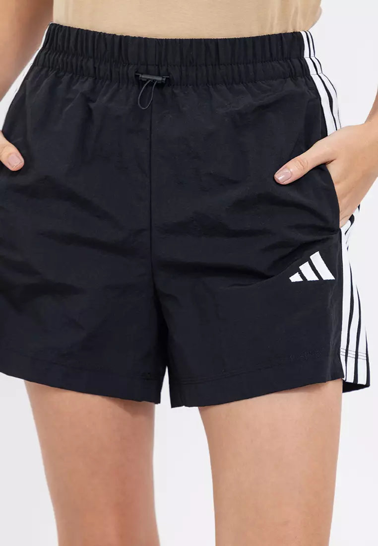 Essentials 3-Stripes Lifestyle Woven Shorts