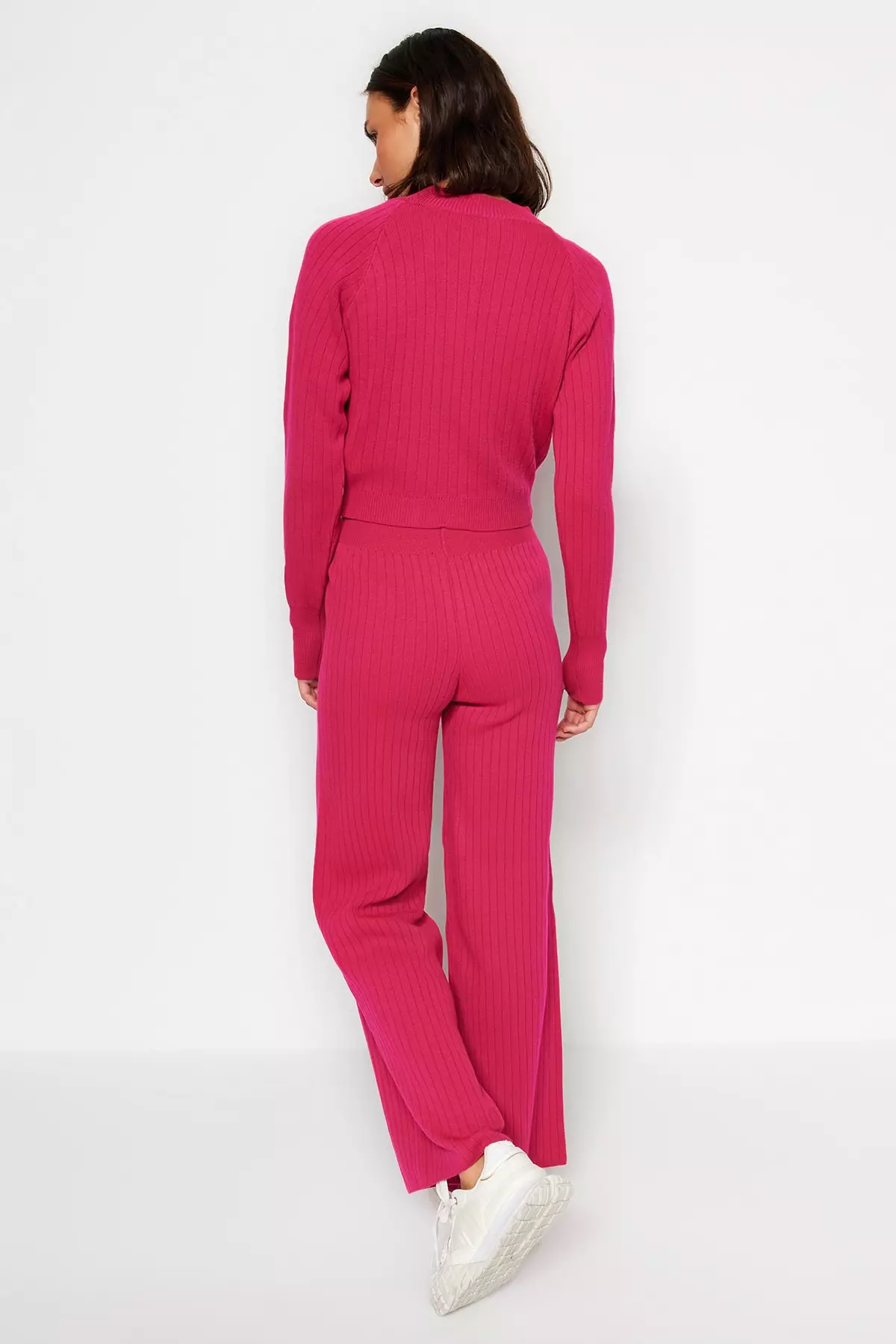 Crop Sweater Top and Pants Set