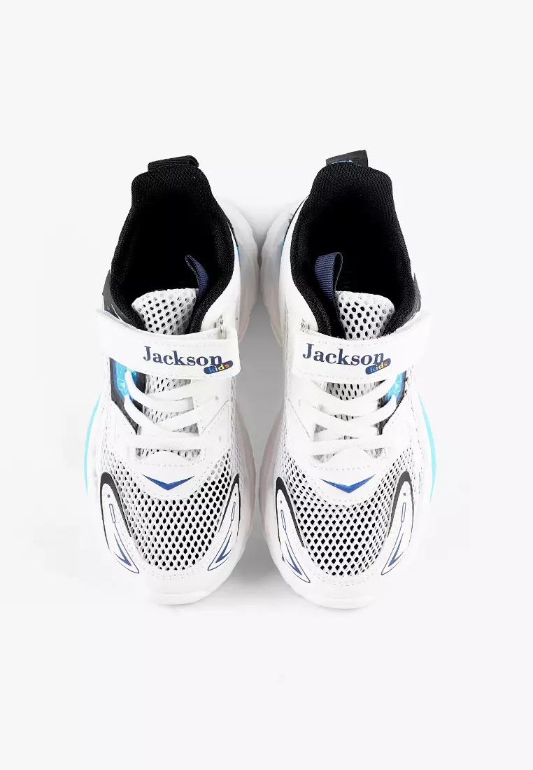 Jackson Kids Alfi 1SL White- Sepatu Sneakers Anak