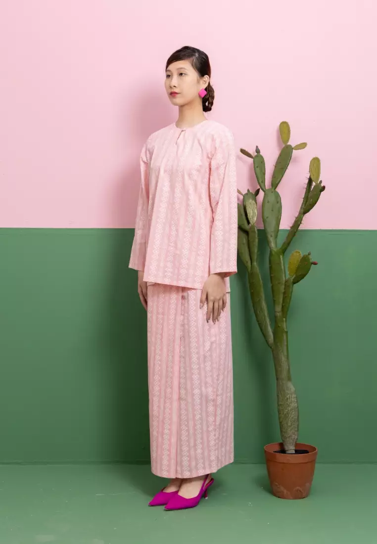 Bayu Somerset Mandisa Kurung in Pink