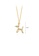 Glamorousky silver 925 Sterling Silver Plated Gold Simple Cute Balloon Dog Pendant with Necklace BF9E1ACD2C0845GS_2