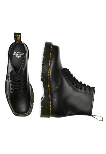 網上選購Dr. Martens 黑色方頭鞋楦8孔靴2023 系列| ZALORA香港