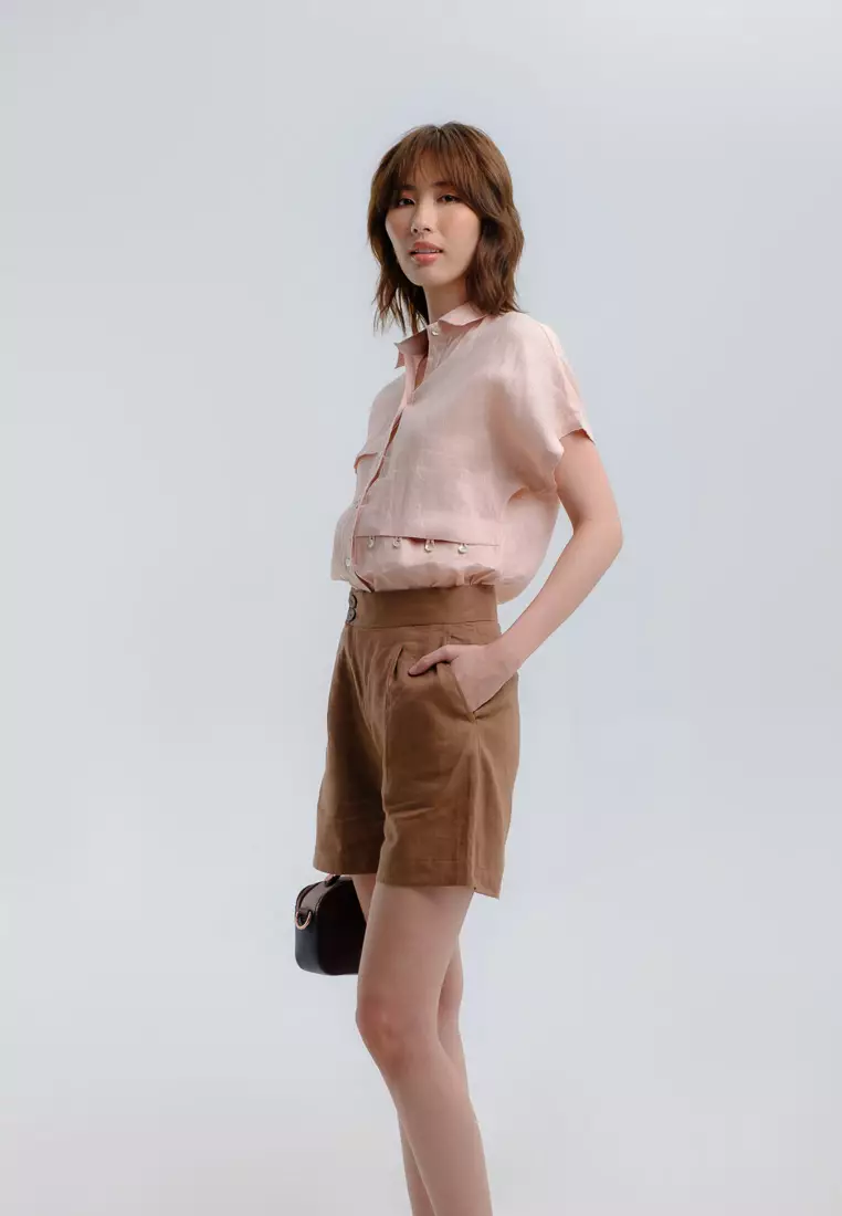 Scent of Summer Linen Top