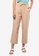 LC WAIKIKI brown Elastic Waist Straight Pocket Detailed Women's Trousers 19A9BAADDDBA39GS_1