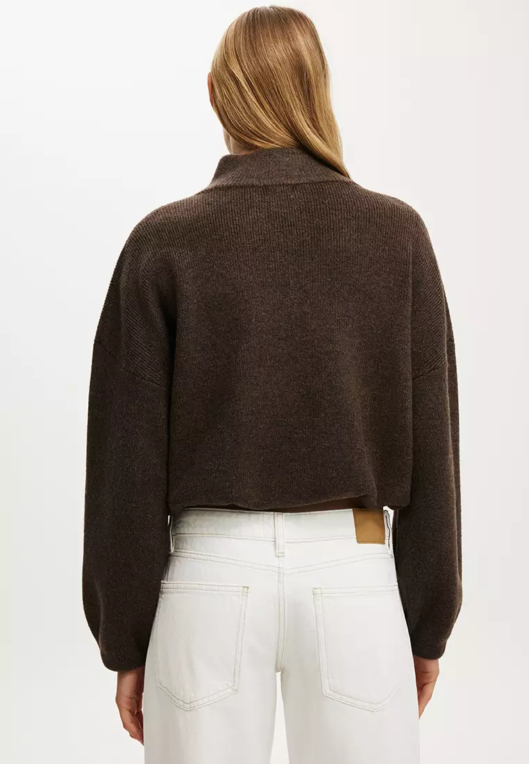 Luxe Tuck Hem Bomber Jacket