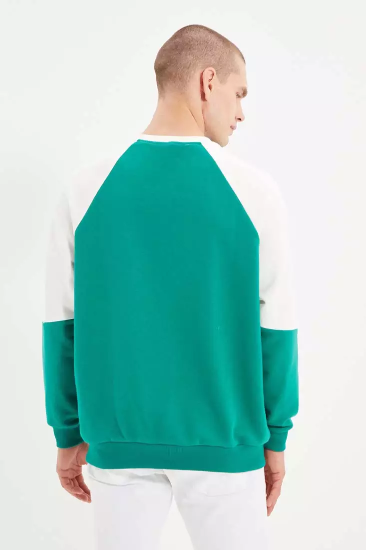 Emerald Mens Oversized/Wide-Fit Thick Sweatshirts