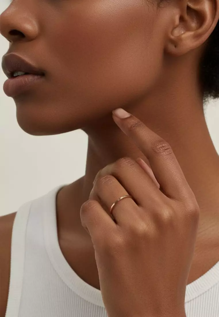 Rose Gold Simplicity Slim Ring